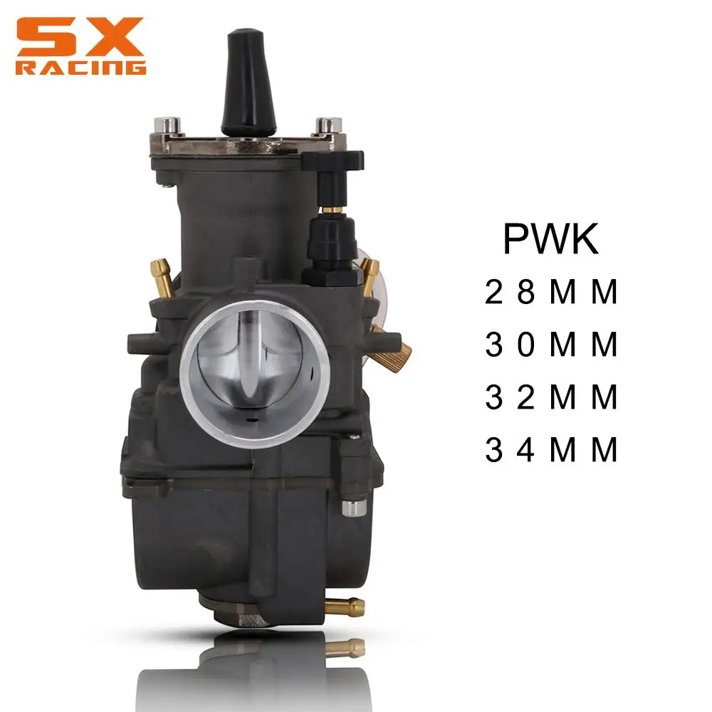 

PWK 28 30 32 34 MM Motorcycle Carburetor Carburador For Keihin With Power Jet Racing Moto Dirt Bike Motocross