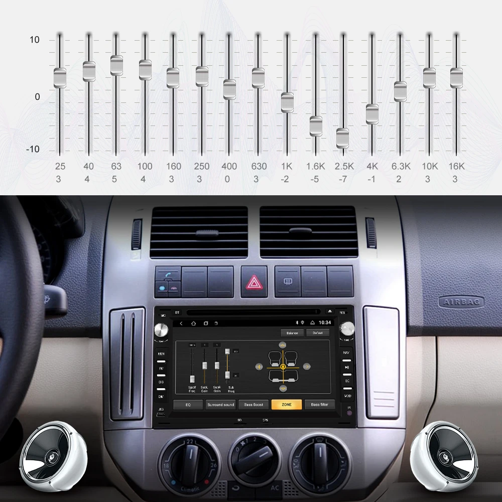 Автомагнитола Isudar 2 Din Android 9 для VW/Volkswagen/GOLF/POLO/TRANSPORTER/Passat b5 DVD мультимедиа GPS