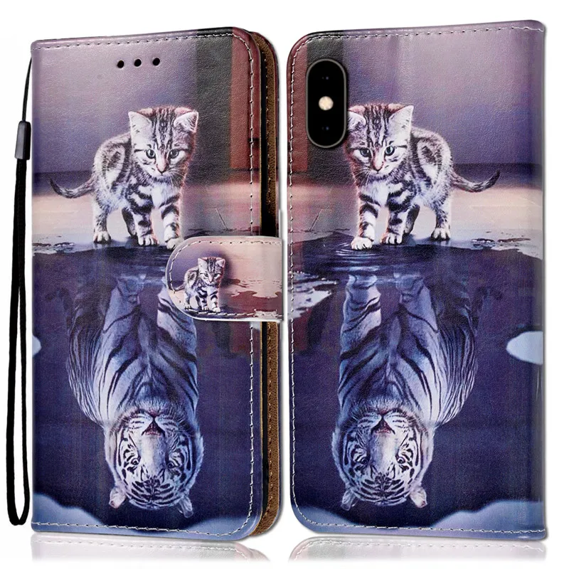 leather phone case for huawei p smart 2019 p8 p9 lite 2017 p10 p20 p30 lite wallet flip cover for huawei y3 y5 y6 pro y7 y9 2018 free global shipping