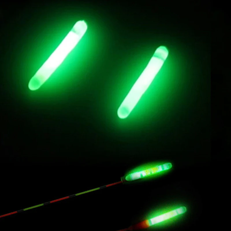 20 штук рыболовные флуоресцентный Lightstick плавающий светящаяся палка ручной