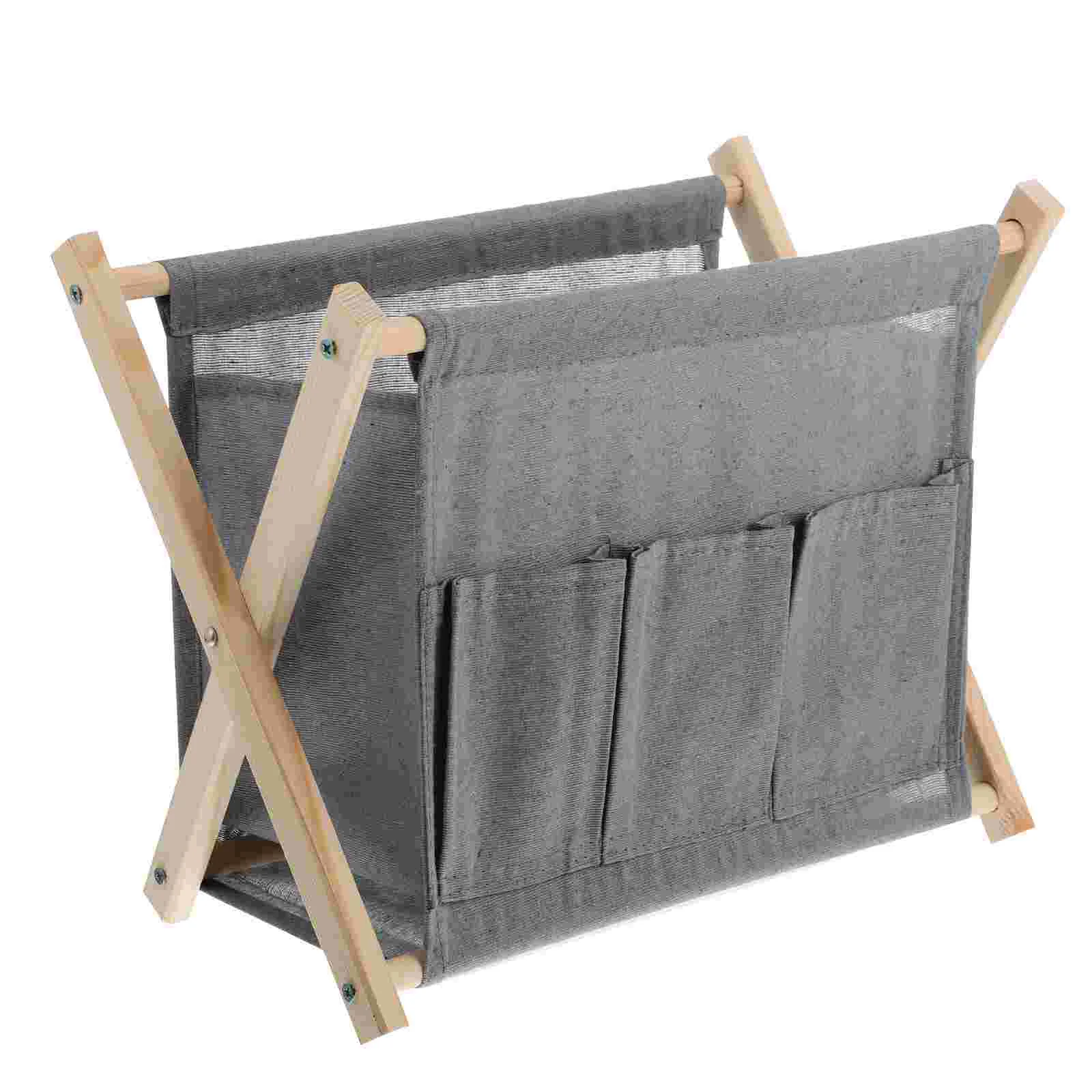 

1pc Practical Storage Basket Bathroom Clothing Storage Basket Folding Basket