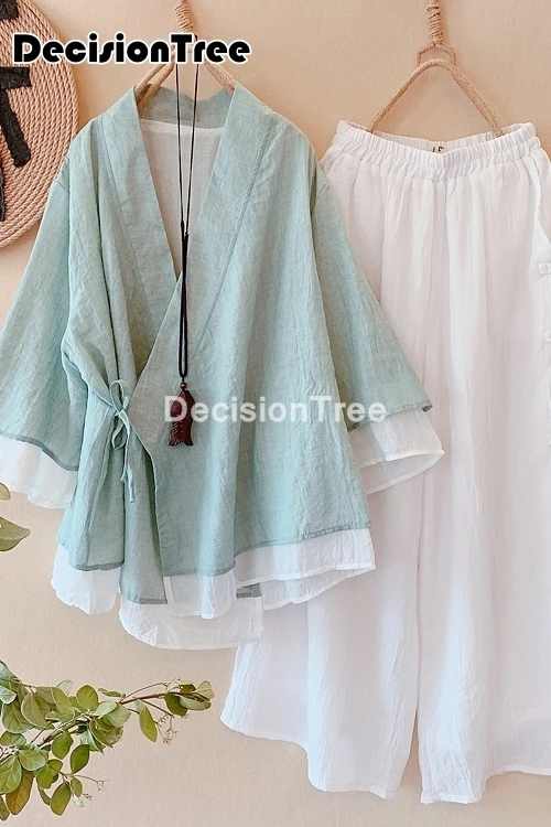 2021 Топы hanfu Топ для женщин Костюм Танг китайский Блузка традиционные