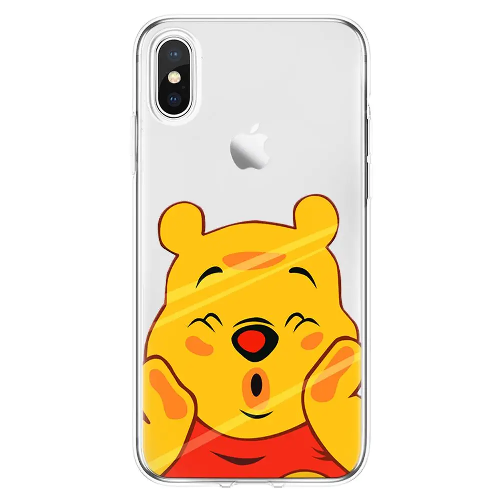 weinixio Чехол для iPhone 7 8 Plus, милый мультяшный комикс для iPhone 11 Pro MAX 5 5S SE 6 6S XR XS Max, мягкий чехол из ТПУ для iPhone X, чехол - Цвет: weinixio