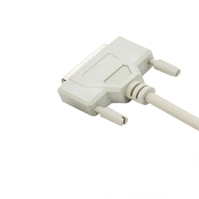 

25-контактный Удлинительный кабель с параллельным портом, кабель для старых компьютерных принтеров, кабель для передачи данных DB25, штекер-гн...