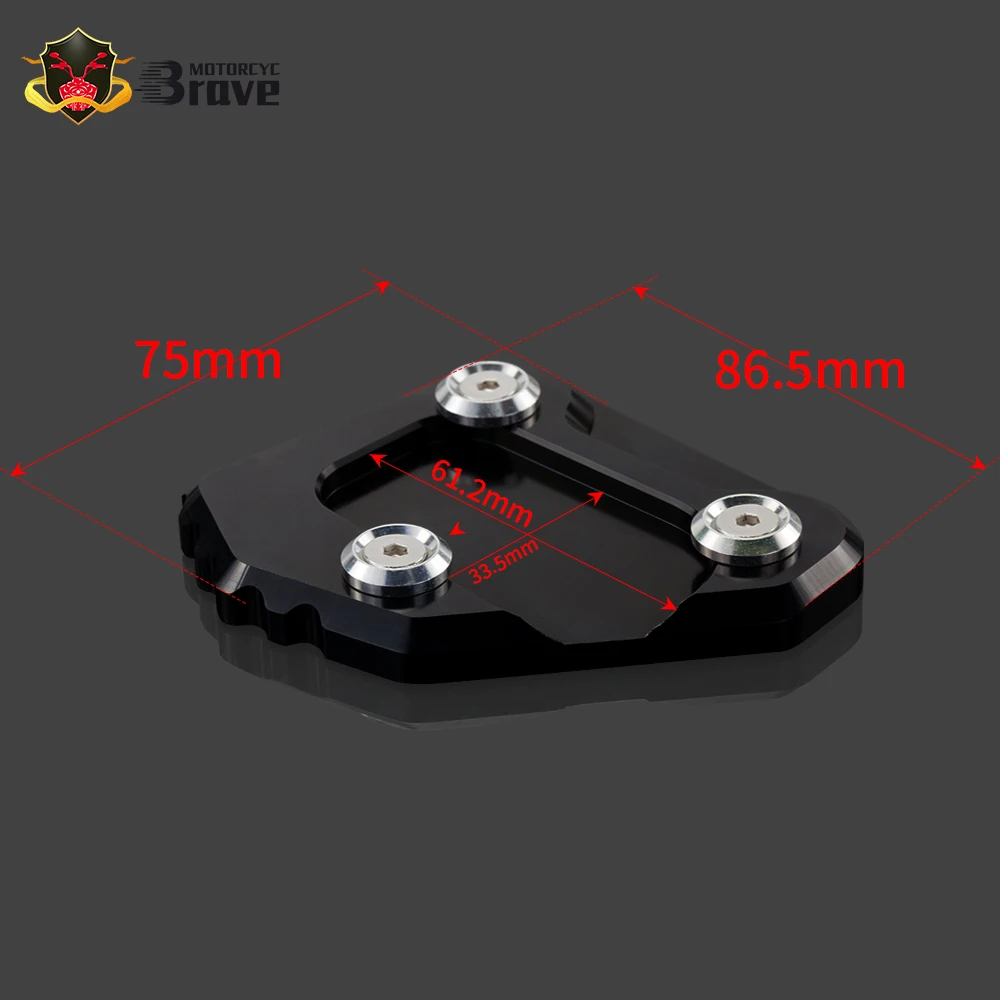 Подставка для мотоцикла боковая подставка удлинитель опорная пластина BMW F850GS