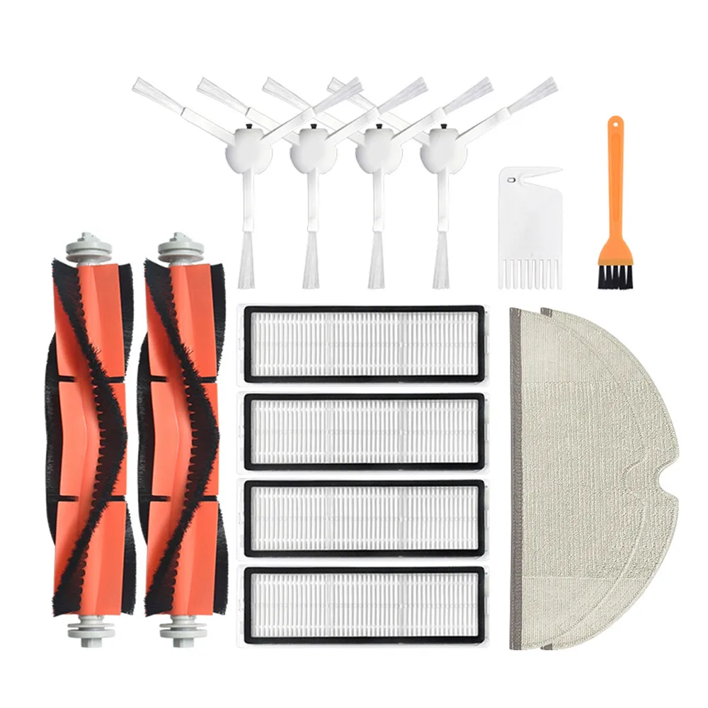 

Main Side Brushes Filters Mop Cloth for Mijia 1C Sweeping Mopping Robot Vacuum Cleaner Parts Roller Brush Mopping Rags