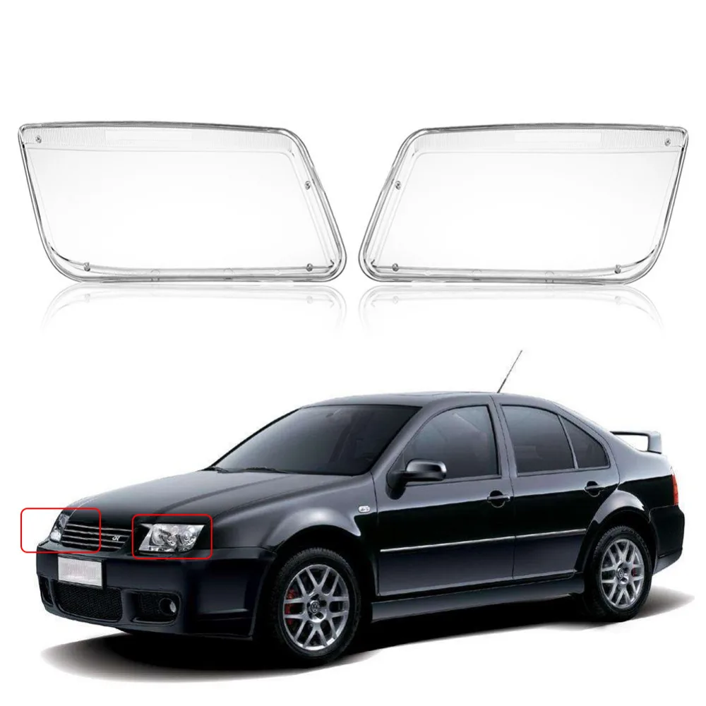 Для VW MK4 Jetta Bora 1998-2004 автомобильный налобный фонарь сменный прозрачный налобный фонарь 1 пара украшения
