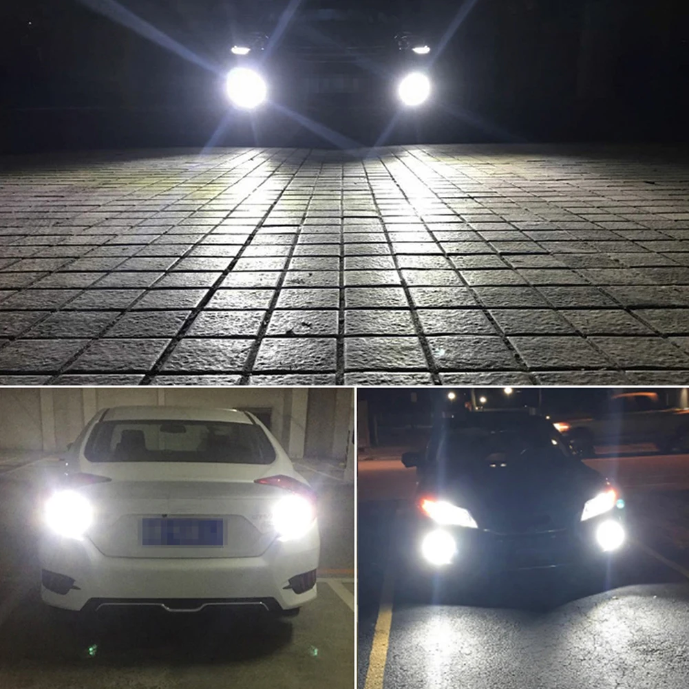 

2PCS H7 LED Car Anti-fog Light Bulb 12W 6000K 1200LM Headlight Bulbs 12SMD 3030