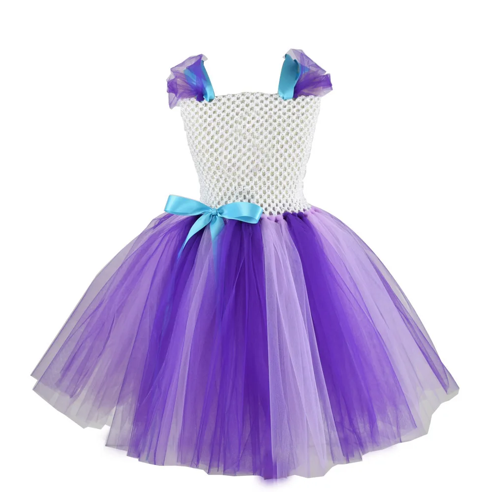 

Purple/Lavender Unicorn Tutu Dress Baby Unicorn Theme Birthday Party Costume Girls Halloween Tulle Dress Kids Photograph Props