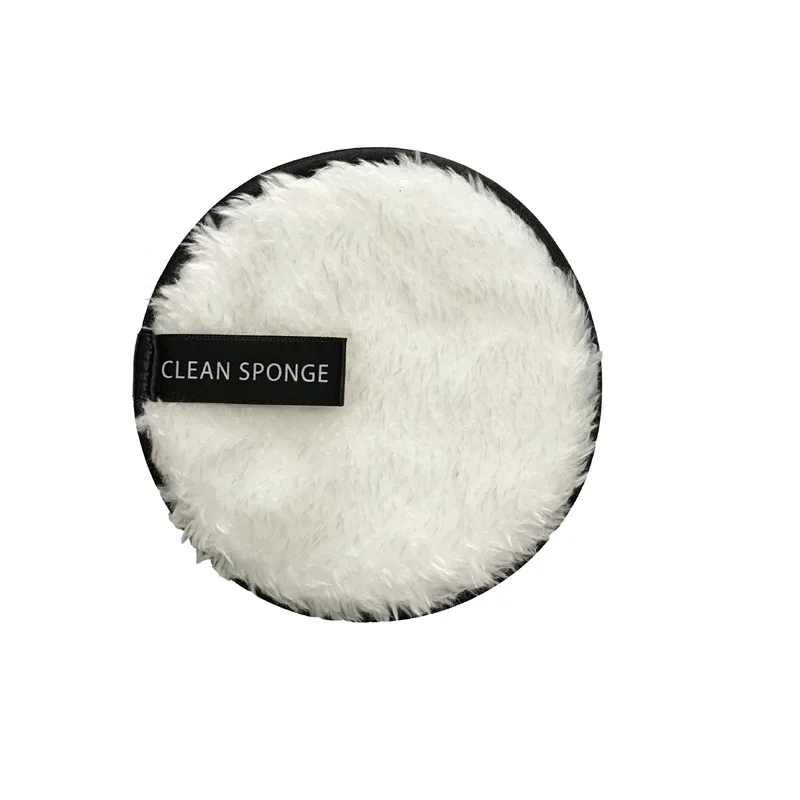 Многоразовые салфетки из микрофибры для снятия макияжа разные цвета очищающая