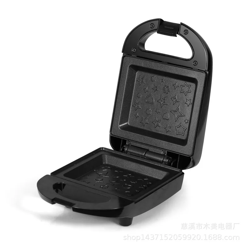 

220V Breakfast waffle machine Sandwich machine household light food machine multi function heating toast press toaster