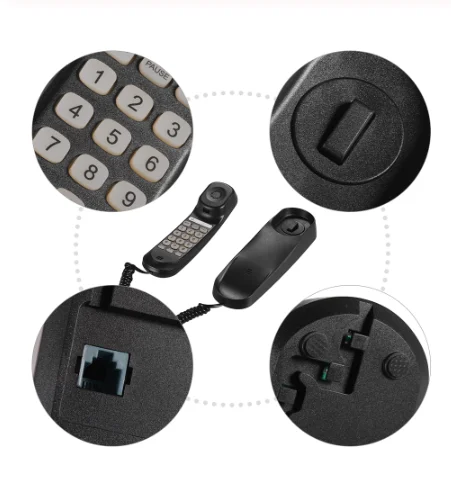 Гостиничный телефон для гостинной офисный стол настенный двойного назначения