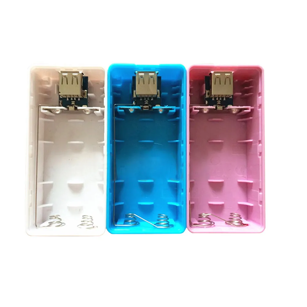 5600 мАч 2x18650 USB внешний аккумулятор зарядное устройство чехол DIY коробка для iPhone
