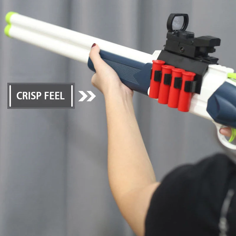 

Детский игрушечный строительный блок, мягкая пуля, оружие, искусственный дробовик, игрушка, имитация детского Игрушечного Пистолета