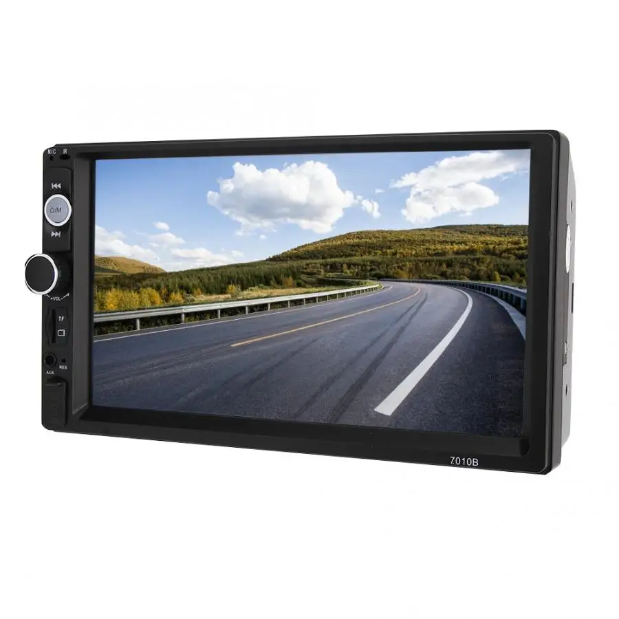 7 дюймовый HD Bluetooth заднего хода автомобиля монитор Дисплей Сенсорный экран Media Player