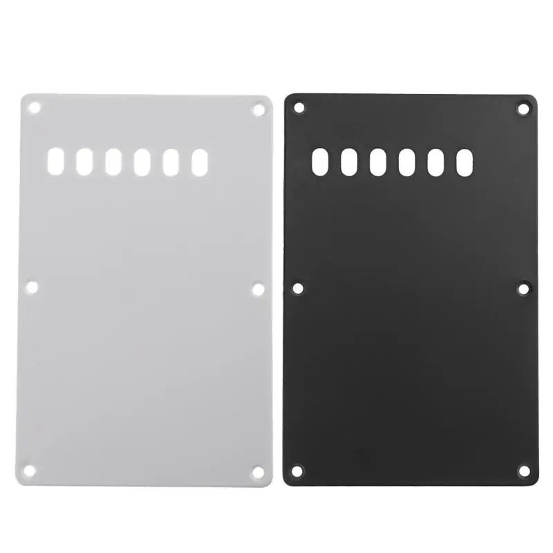 

Professional Musical Instrument Accessories Plastic Guitar Tremolo Spring Backplate Cover for ST SQ Electric Guitar Black White