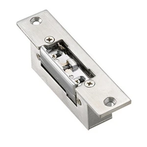 electric door adjustable lock tongue secure electric strike lock door double unlock mode ncno 12v access control system free global shipping