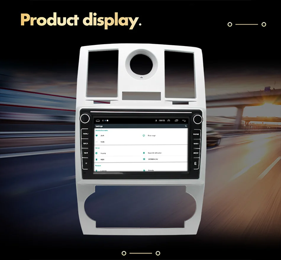 Автомагнитола для Chrysler 300C 2005 2006 2007 мультимедийный видеоплеер на Android DVD стерео