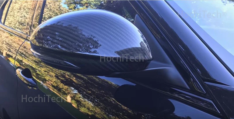 True зеркало заднего вида из углеродных волокон маска для Alfa Romeo стельвио Замена Высокое качество зеркальное покрытие из углеродного волокна