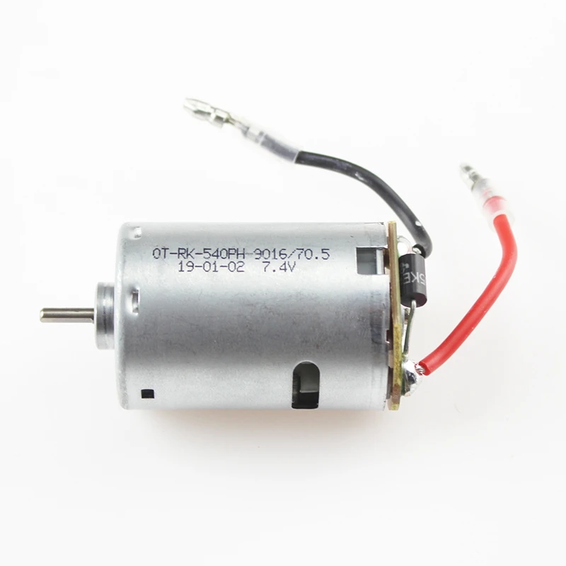 

540 Motor with Motor Mount Heatsink Metal Gear Upgrade Parts for Wltoys A959-B A979-B A969-B K929-B 1/18 RC Car