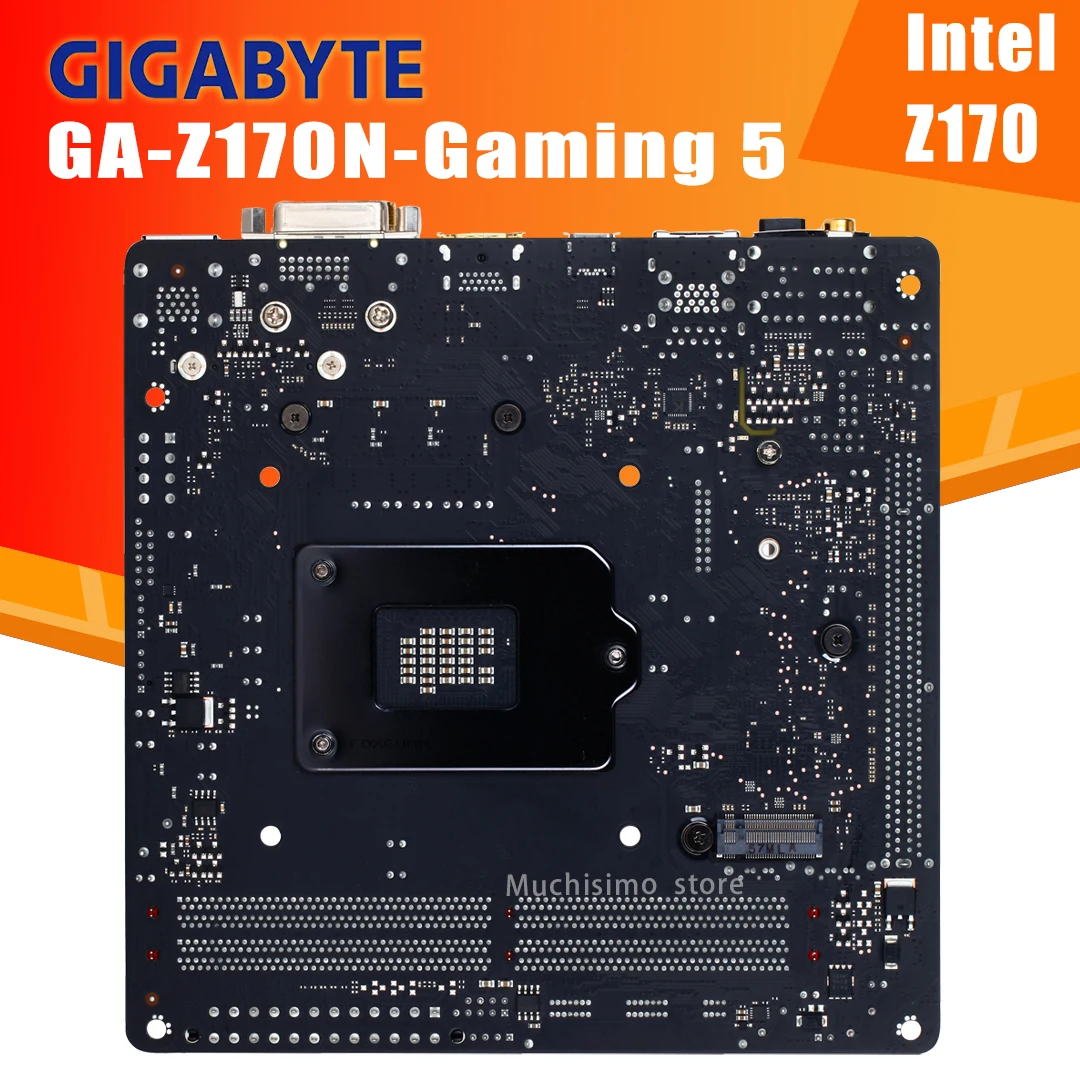 Verkauf MINI-ITX ITX Oder GIGABYTE GA Z170N-Gaming 5 Computer Motherboard PCI-E 3,0 LGA 1151 DDR4 Für Intel Z170 Desktop Mainboard Verwendet