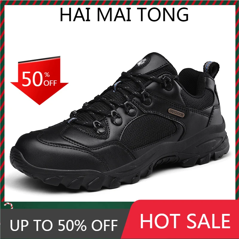 

Men Hiking Shoes Trekking Sneakers Waterproof Outdoor Climbing Shoes