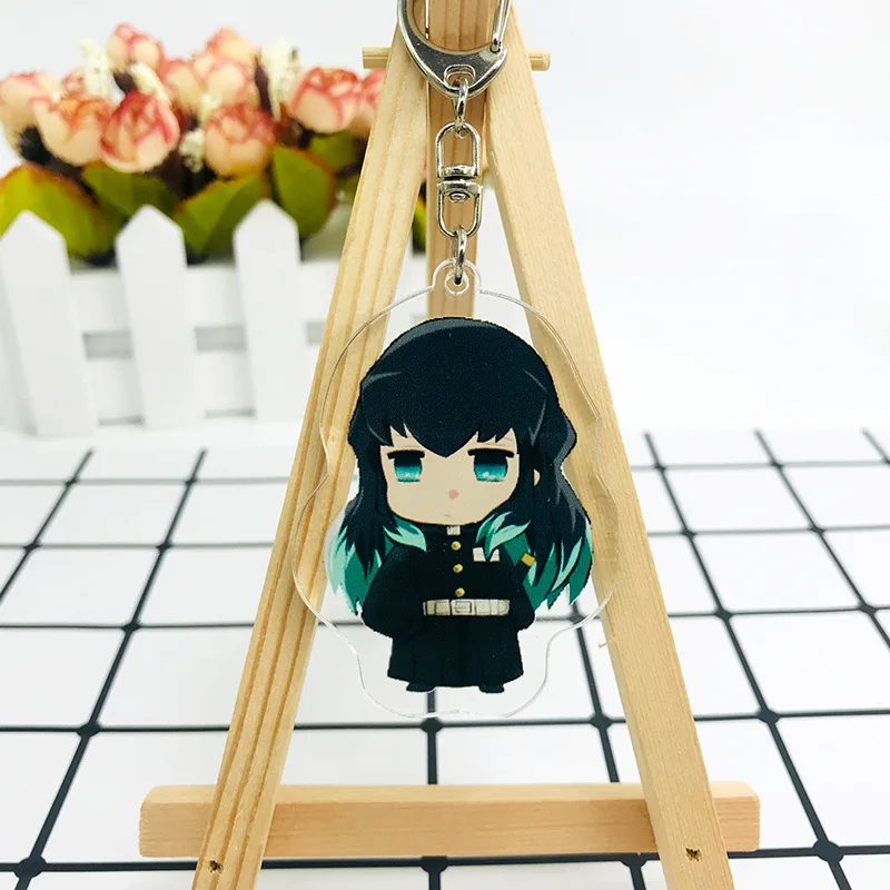 Брелок для ключей с аниме рассекающий демонов подходит от Kimetsu No Yaiba реквизит