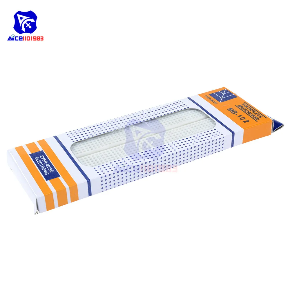 Diymore MB 102 Макет 830 Точка пайки печатных плат для Arduino DIY Kit|Интегральные схемы| |