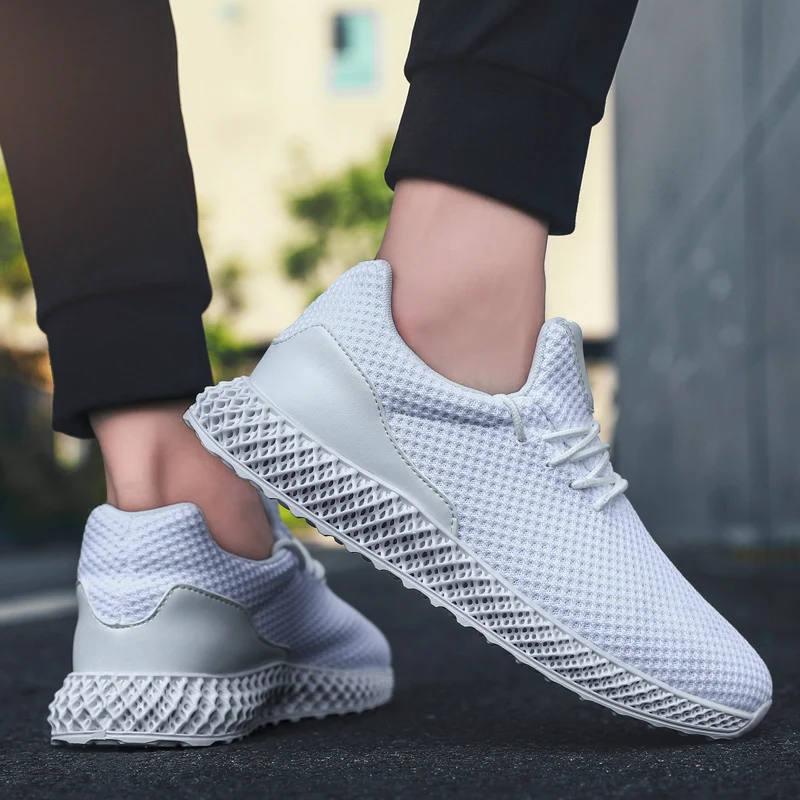 Shoes Men trainers Fashion big Size 45 46 Sports Sneakers Casual chunky new sale cushion Lightweight tennis Jogging 2019 Breath | Обувь