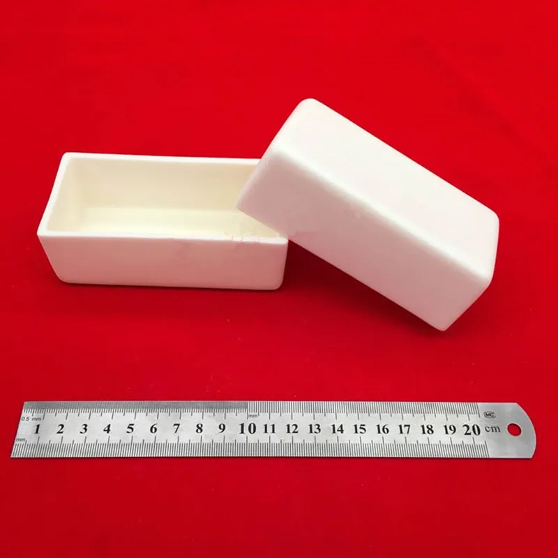 99% alumina Corundum crucible/120x60x40mm/120x60x20mm/120x30x15mm/ rectangular crucible/ High temperature resistance