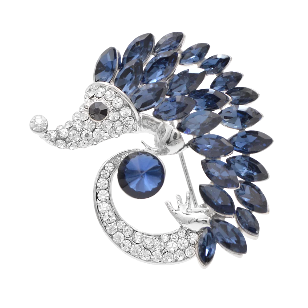 Youngтюльпан Милые Броши в виде Ёжика милые маленькие животные булавка со стразами