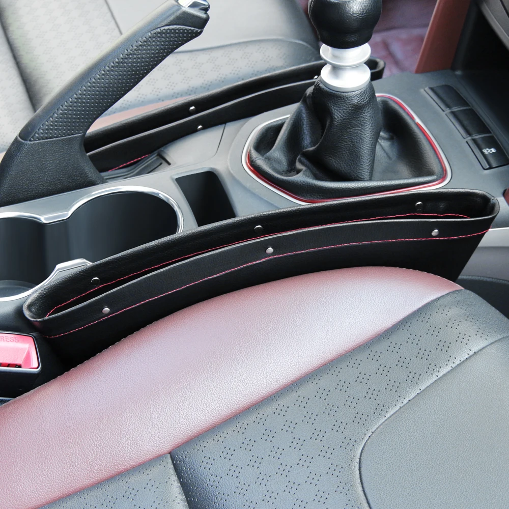 Ящик для хранения автомобильный Органайзер зазор на сиденье полиуретановый