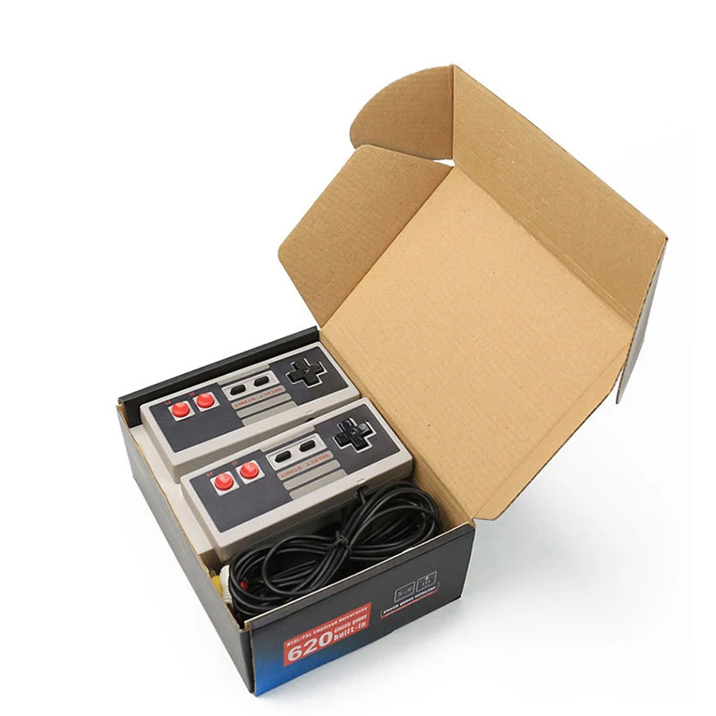 

2021 Newest 620 In One Game Console 600 Retro Nostalgic Games Tv Game Console 500 In One / 620 Red And White Console