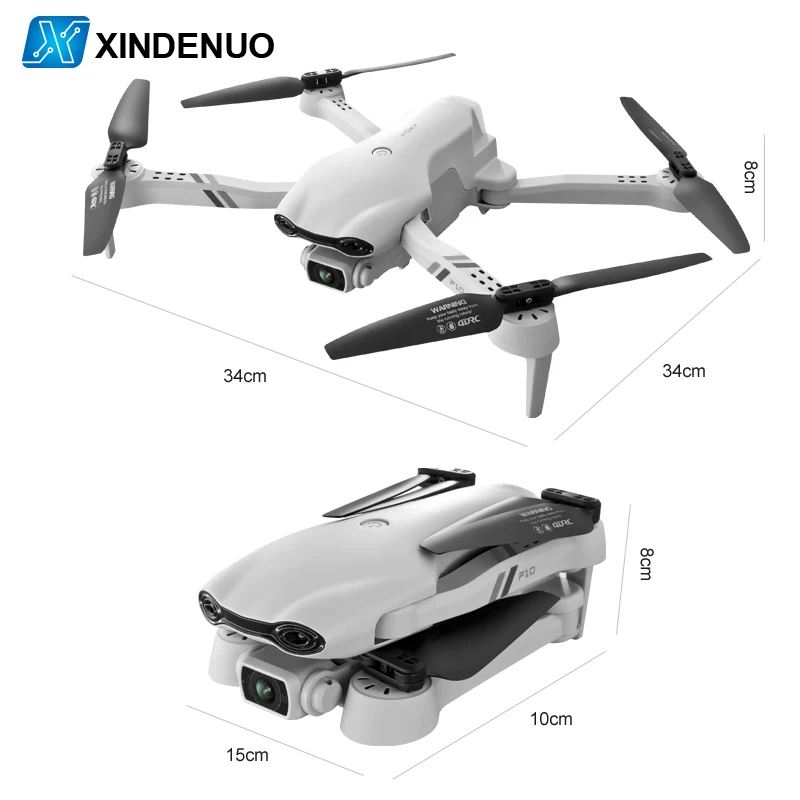 DRON Profesional 4K F10 PRO, cuadric&oacute;ptero plegable con c&aacute;mara, 6K, GPS, 5G, WIFI, FPV, juguetes para ni&ntilde;os, Avi&oacute;n RC, 25 minutos, helic&oacute;pteros-5