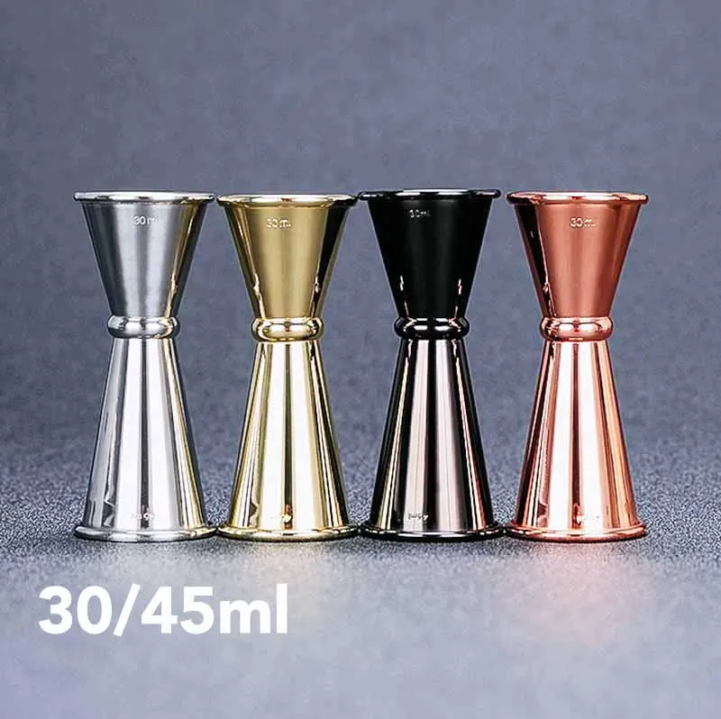 30/45 мл двойная планка-точное измерение для коктейлей-нержавеющая сталь | Дом и сад