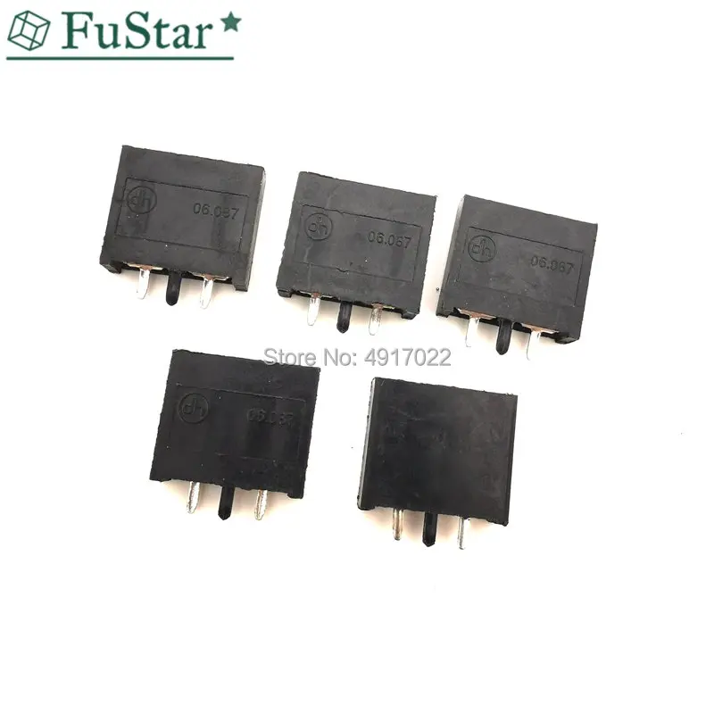 Автомобильный держатель предохранителя PA66 горизонтальный 10 шт./5 комплектов 250 В 5