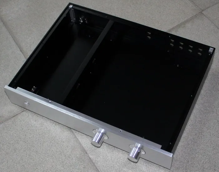 

Size: W313 D70 L425 DAC Amplifier Case Aluminum Chassis Power Supply DIY Case WA12