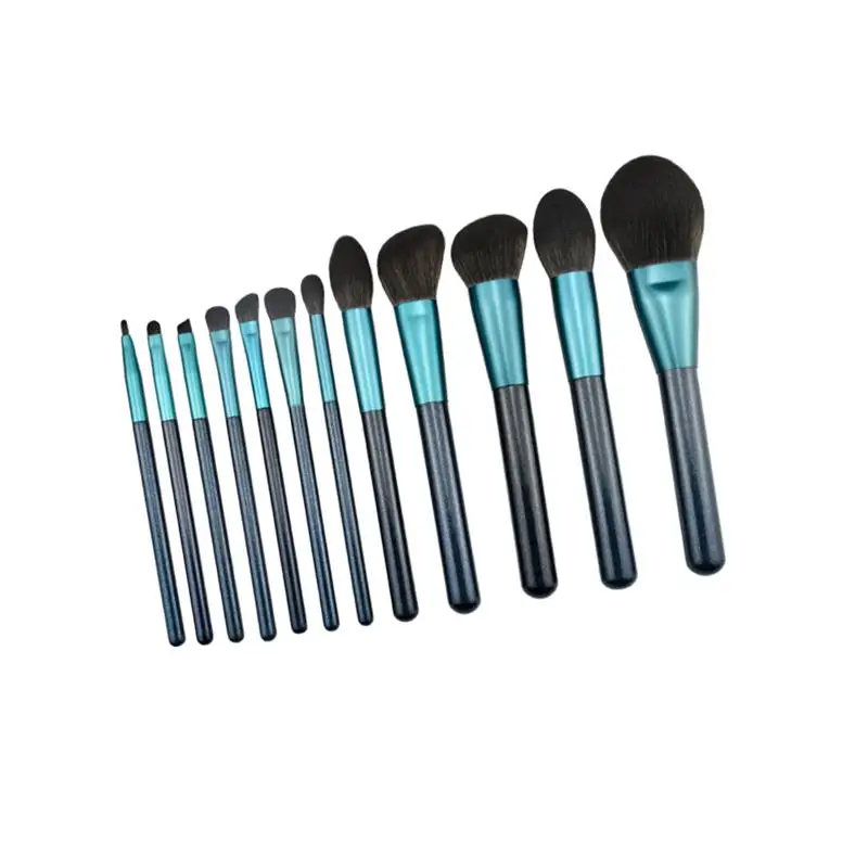 12Pcs Makeup Brushes Long Handle Brushes Foundation Soft Bristle Brushes for Salon Girls Make Up Brush Cosmetics Beauty Tools