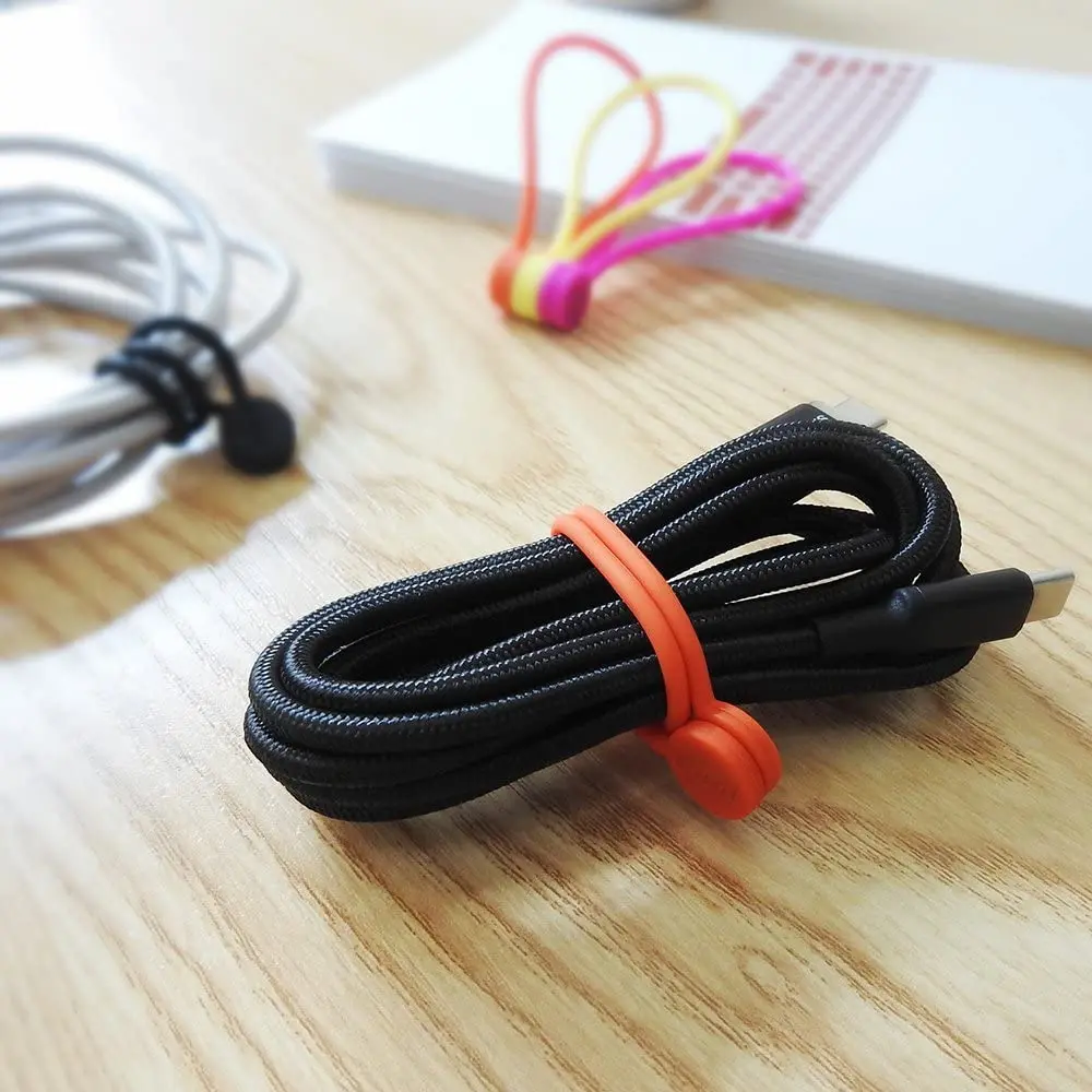 

Earphone Cord Winder Cable Holder Organizer Clips Multi Function Durable Magnet Headphones Winder Cables Dropshipping baseus