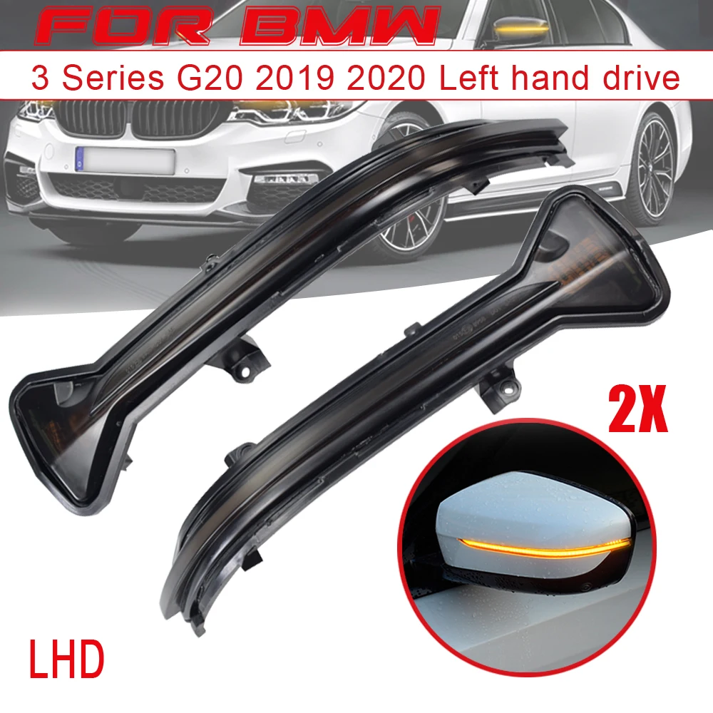 Для BMW 5 6 7 8 3 серии G38 G30 G31 G11 G12 G14 G15 G16 G20 M5 светодиодный боковые крылья динамический