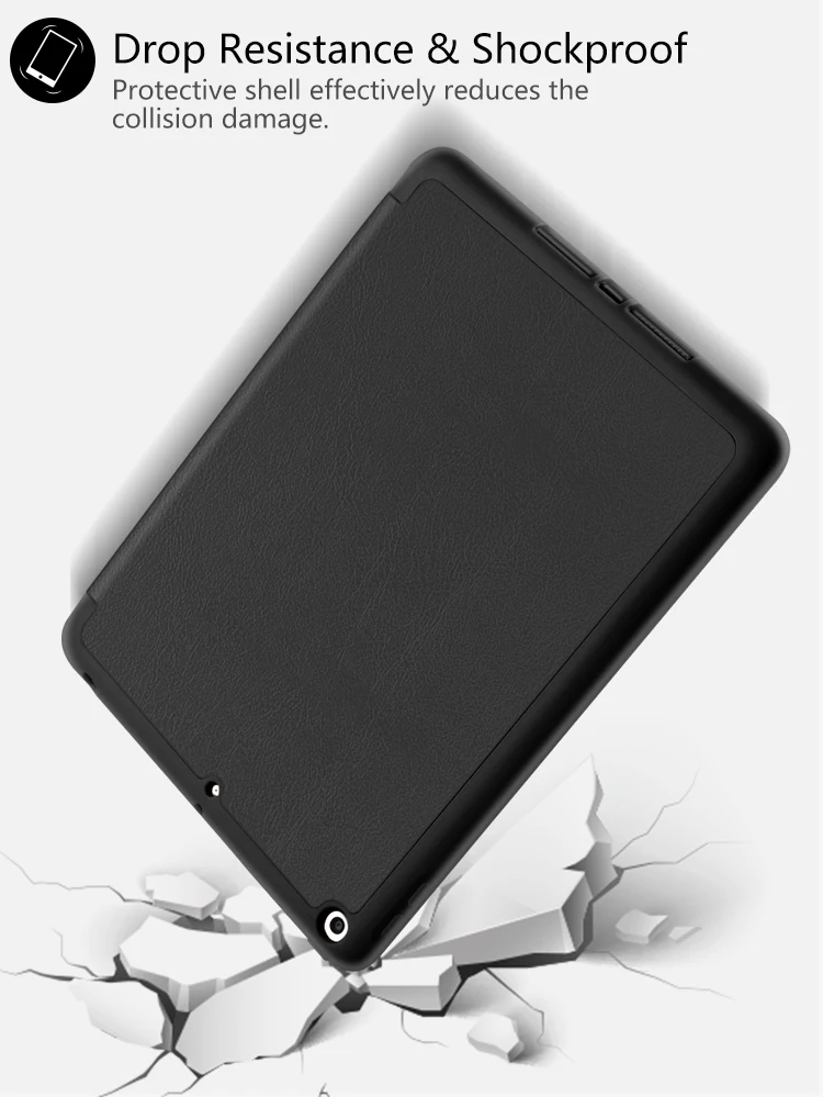 Чехол Foilo для Ipad 7 8 поколения чехол 10 2 2020 2019 с держателем карандаша Funda мягкий из