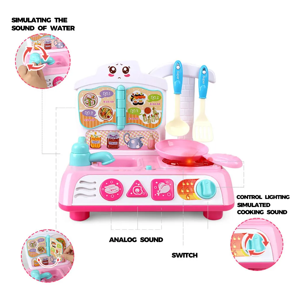 Игровой дом кухонная игрушка коробка для посуды это милый набор приготовления