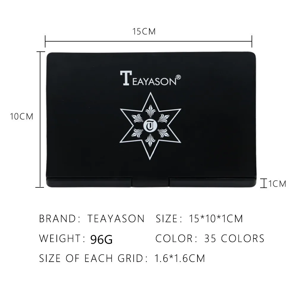 35 Цвет s палитра теней для век матовые тени Блеск мерцающие Для женщин дымчатый