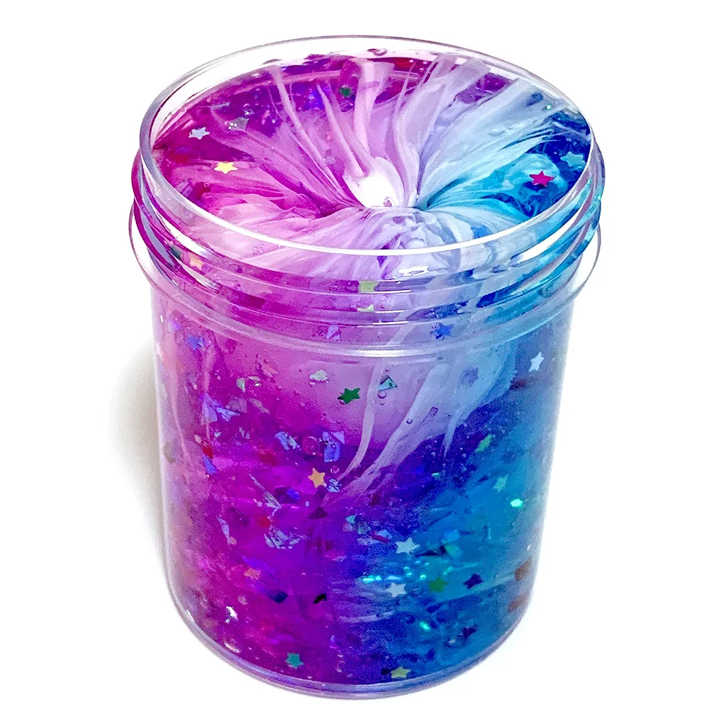 2019 детские игрушки Шарм Единорог слизь мягкая глина цвет блестящий паллет облака