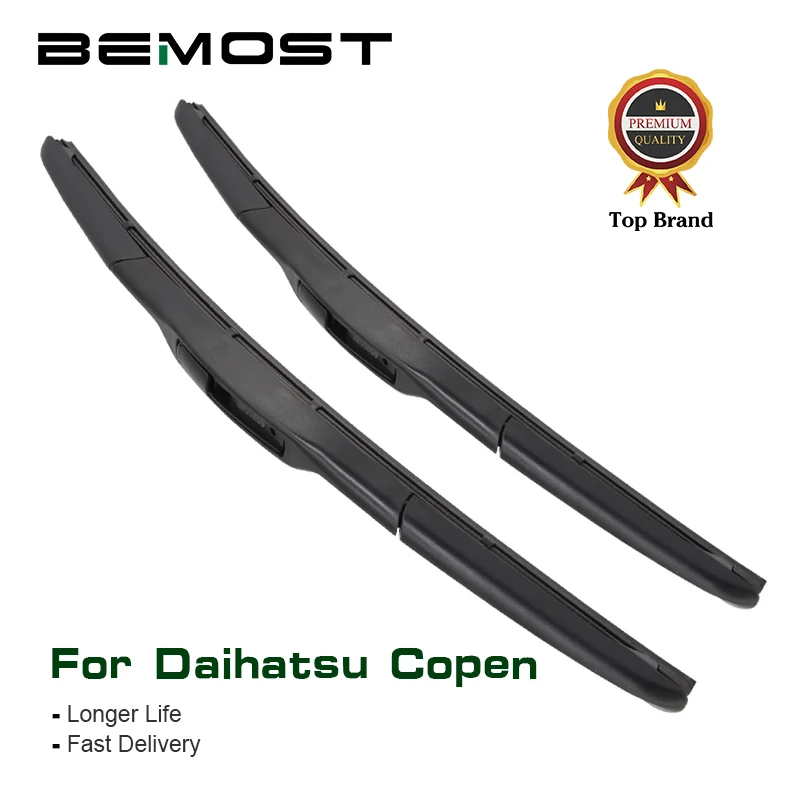 

BEMOST Car Window Wiper Blades For Daihatsu Copen 18"+16",2002 2003 2004 2005 2006 2007 2008 2009 2010 2011 2012 U Hook