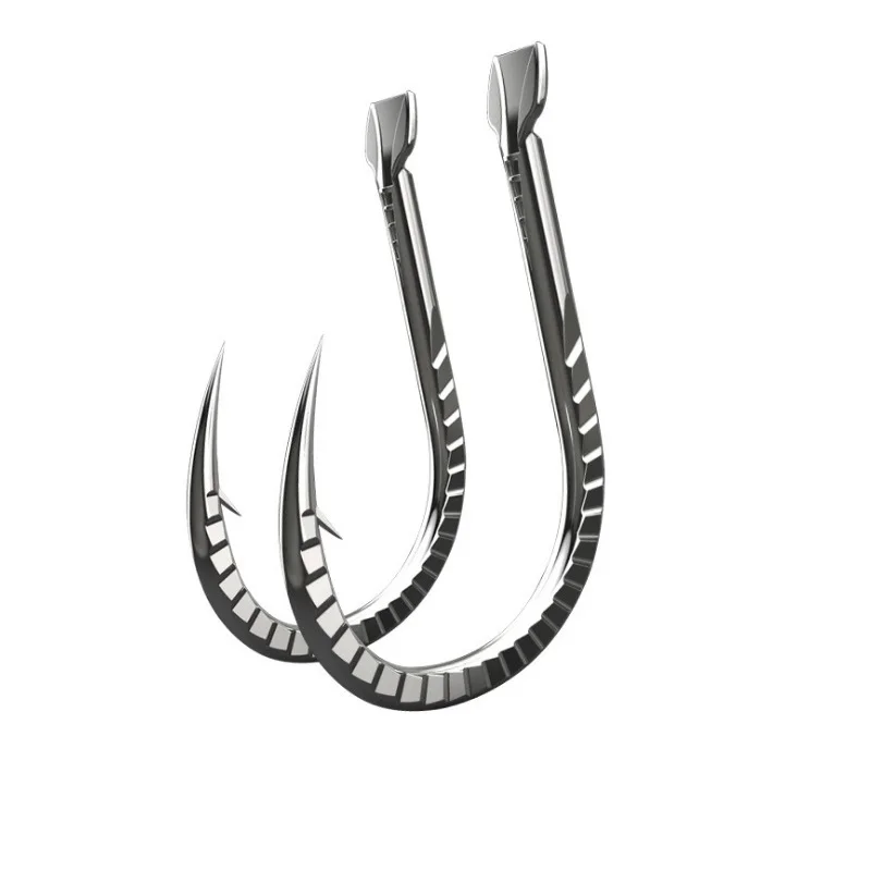 

Titanium steel strong and sharp hook for catch big fish in deep water no bending