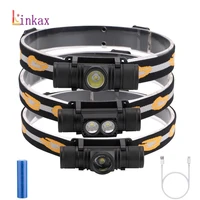 3800lm xm l2 led headlamp usb rechargeable 6 modes flashlight 18650 battery headlamp for camping fishing hunting light
