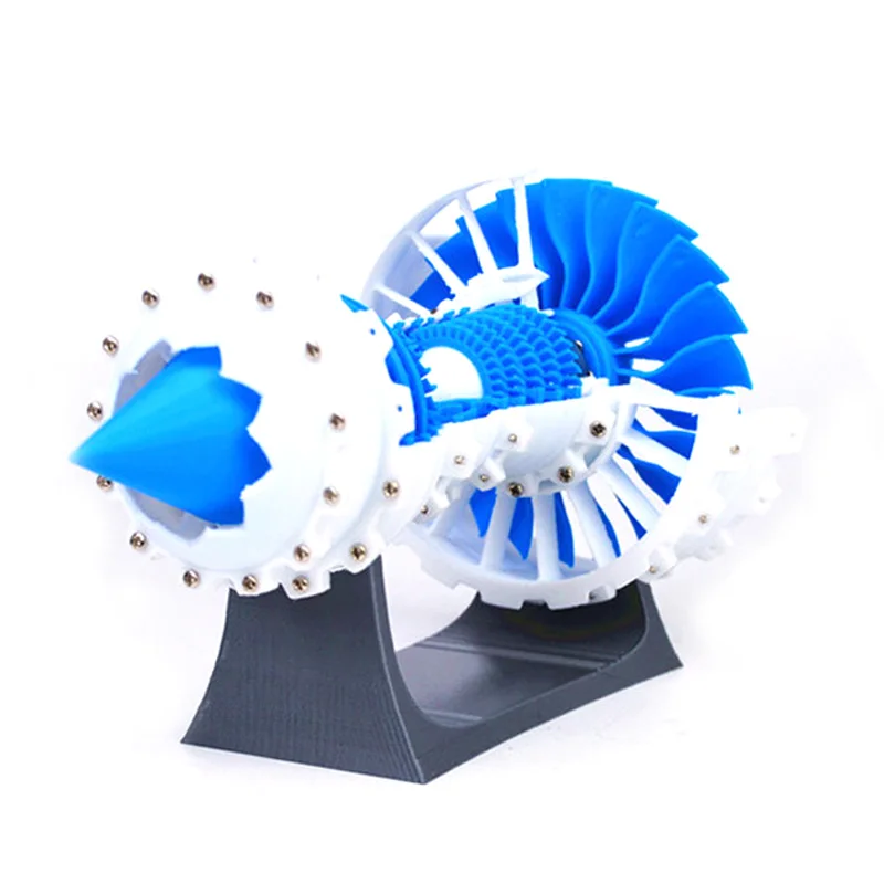 

Engine model Aero Engine Turbo Fan Engine Model Air Engine Model Electric 3D Printer Turbo Fan Engine
