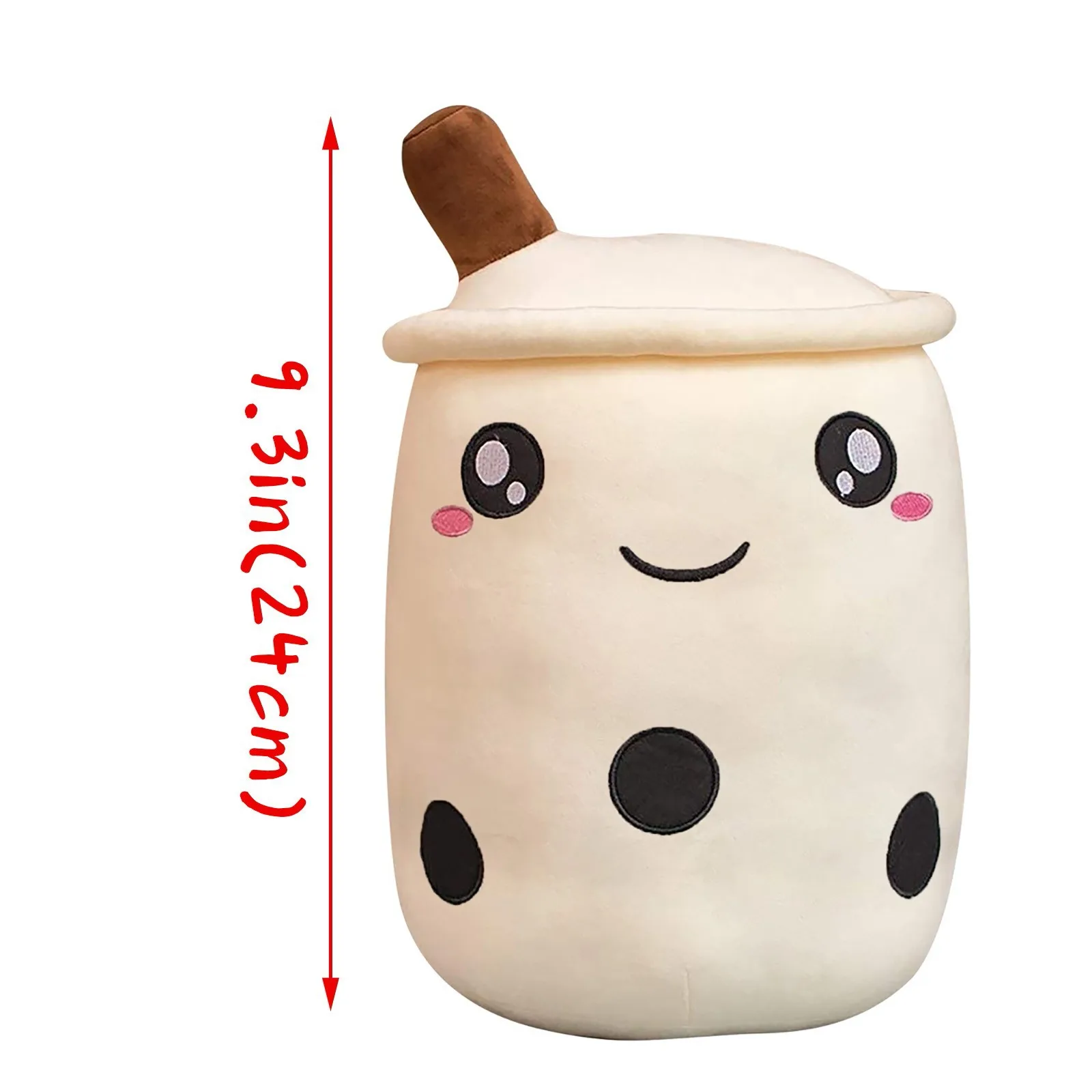 

New 24cm Cute Cartoon Soft Cute Milk Tea Cup Plush Doll Fashionable And Novel Home Decoration Plush Toys Kids Gift