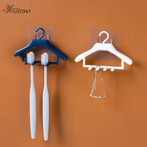 Креативные настенные вешалки OYOURLIFE, стильная зубная щетка, держатель для зубной щетки, бритвенные органайзеры, аксессуары для ванной комнаты
